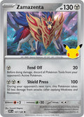 Zamazenta 107/128 Holofoil - 30th Celebration Pokemon card