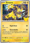 Zeraora 057/128 Holofoil - 30th Celebration Pokemon card