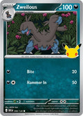 Zweilous 098/128 Holofoil - 30th Celebration Pokemon card