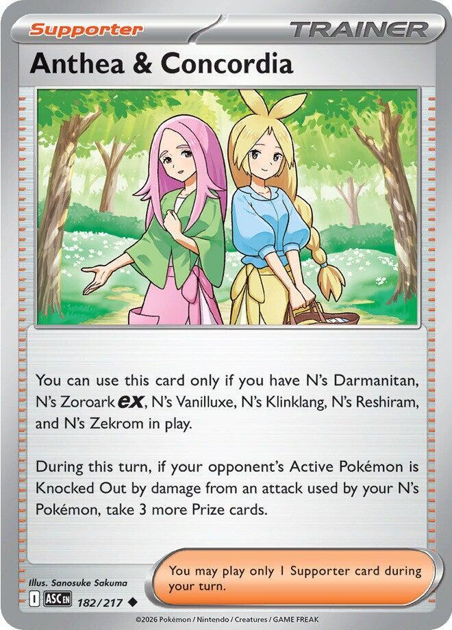 Pokemon - Ascended Heroes - Anthea & Concordia - 182/217 - Normal