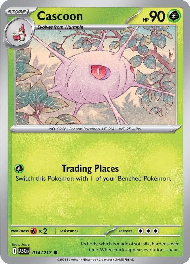 Pokemon - Ascended Heroes - Cascoon - 014/217 - Normal