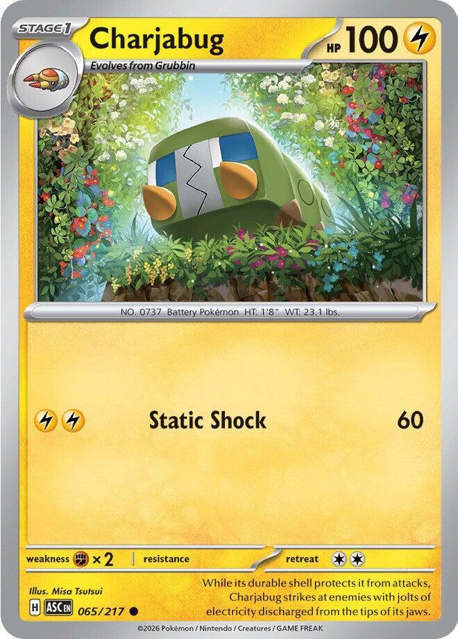 Charjabug 065/217, Ascended Heroes Pokémon card