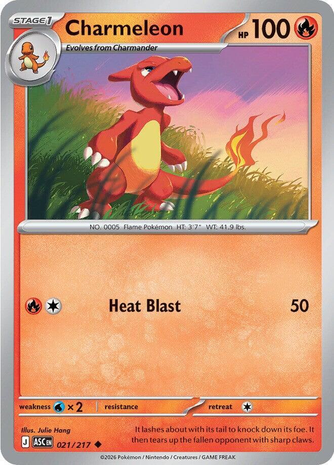 Pokemon - Ascended Heroes - Charmeleon - 021/217 - Normal