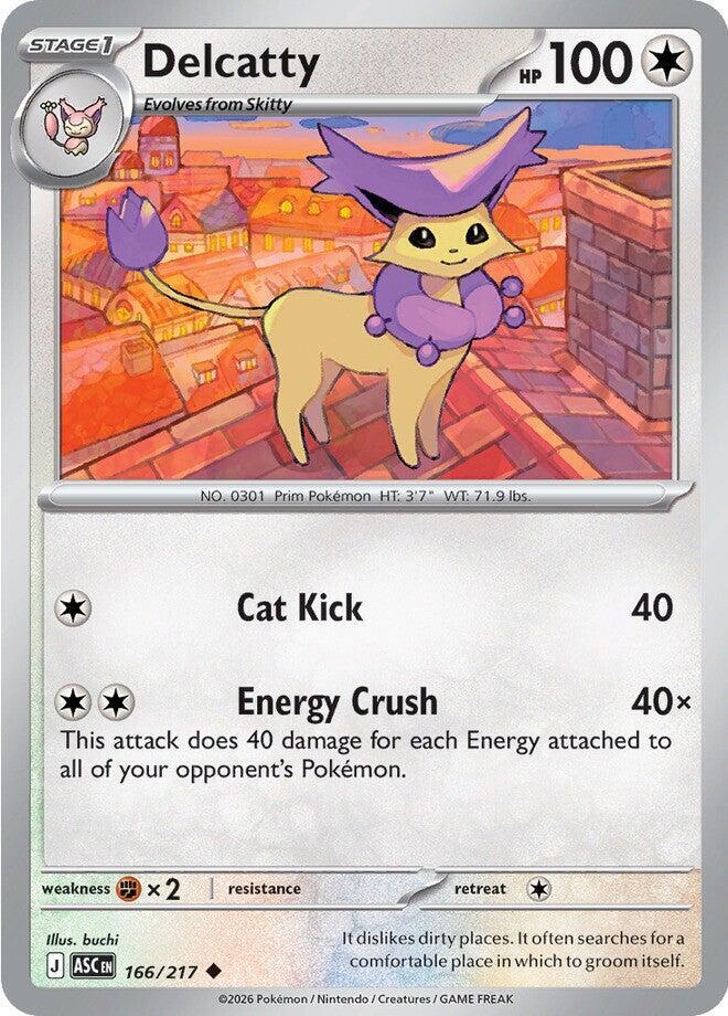 Pokemon - Ascended Heroes - Delcatty - 166/217 - Normal