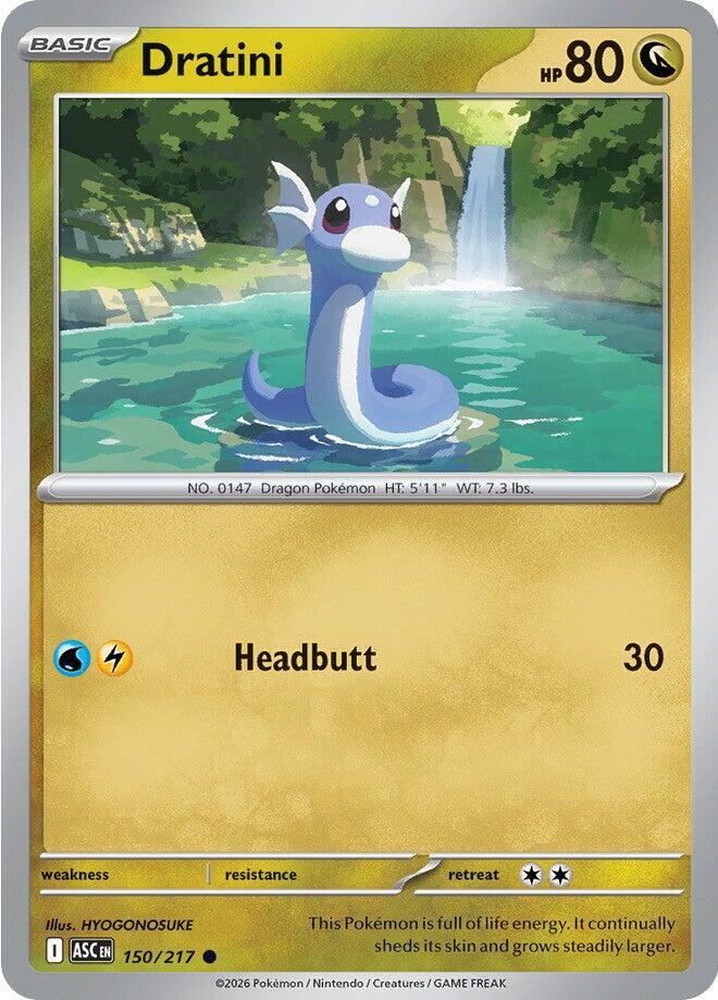 Dratini 150/217 — Ascended Heroes Pokémon card
