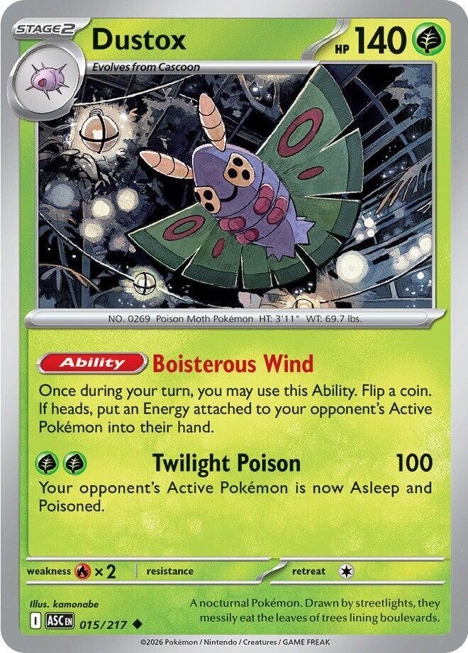 Pokemon - Ascended Heroes - Dustox - 015/217 - Energy Symbol Pattern