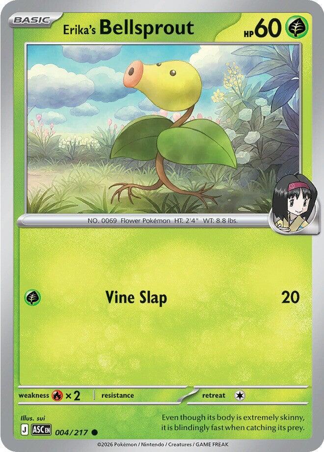 Pokemon - Ascended Heroes - Erika's Bellsprout - 004/217 - Normal