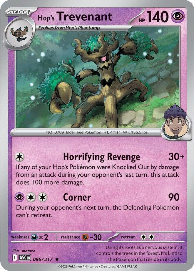 Pokemon - Ascended Heroes - Hop's Trevenant - 096/217 - Holofoil