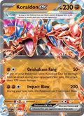 Koraidon ex 121/217 Holofoil — Ascended Heroes Pokémon card