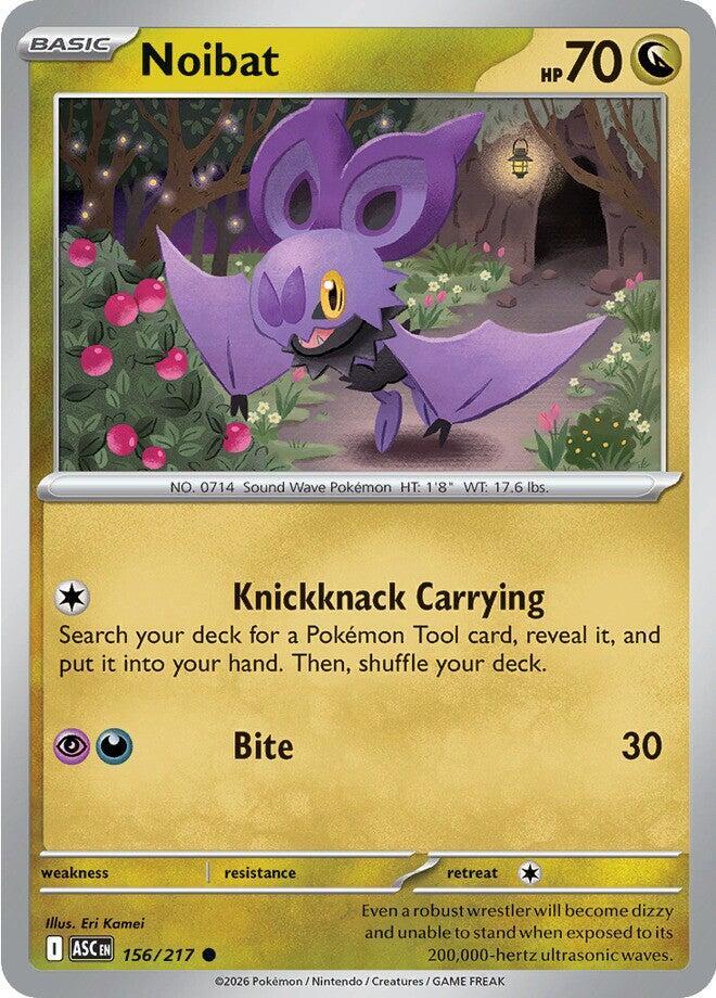 Pokemon - Ascended Heroes - Noibat - 156/217 - Normal