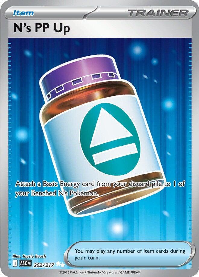 Pokemon - Ascended Heroes - N's PP Up - 262/217 - Holofoil