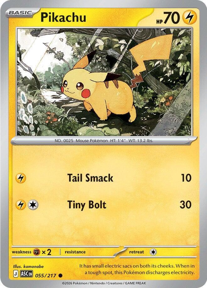 Pokemon - Ascended Heroes - Pikachu - 055/217 - Energy Symbol Pattern