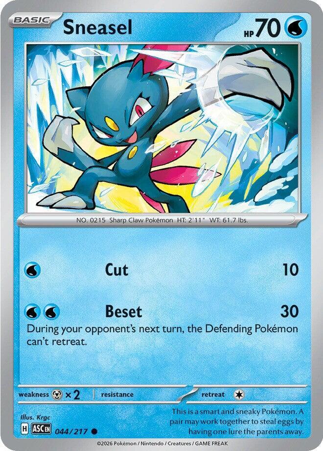 Sneasel 044/217 Energy Symbol Pattern — Ascended Heroes Pokémon card