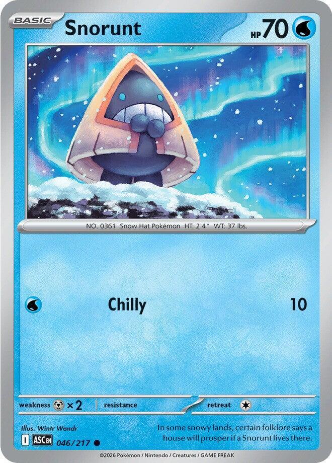 Snorunt 046/217 — Ascended Heroes Pokémon card