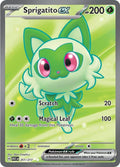 Sprigatito ex 251/217 Holofoil, Ascended Heroes Pokémon card