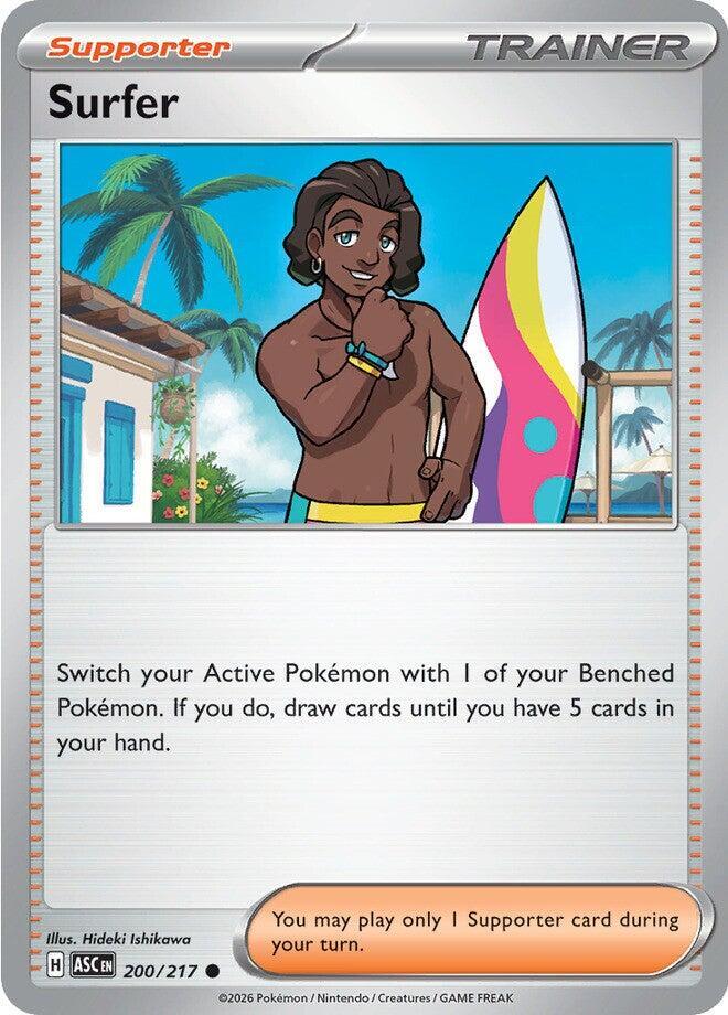 Pokemon - Ascended Heroes - Surfer - 200/217 - Normal