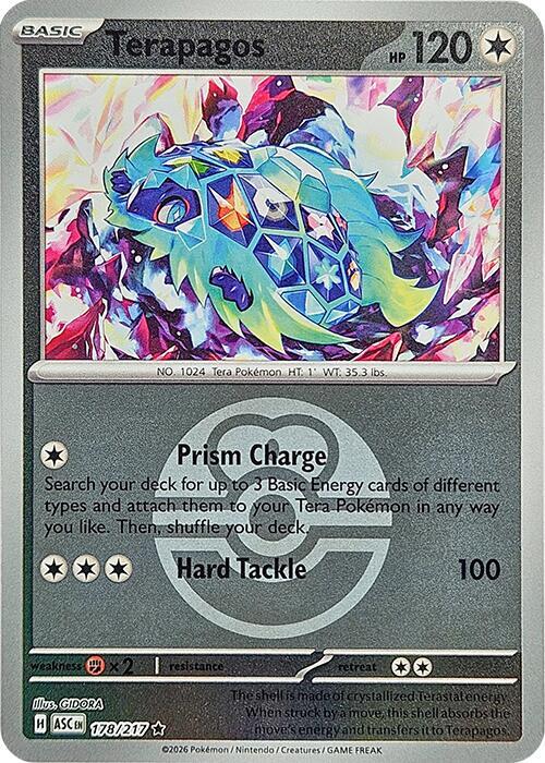 Pokemon - Ascended Heroes - Terapagos - 178/217 - Love Ball