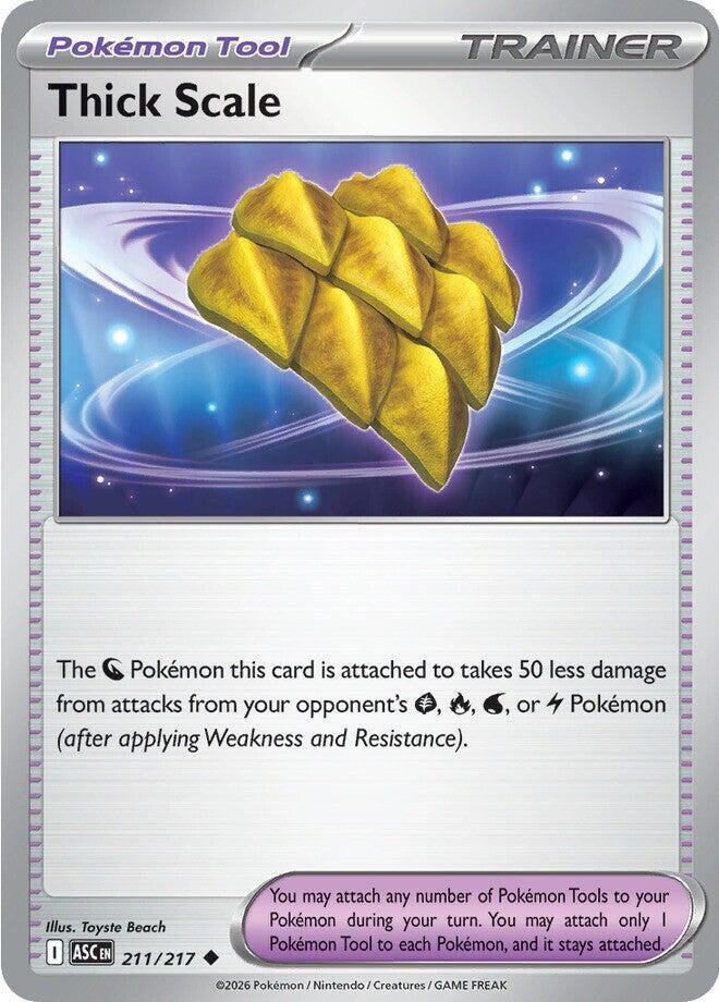 Thick Scale 211/217, Ascended Heroes Pokémon card