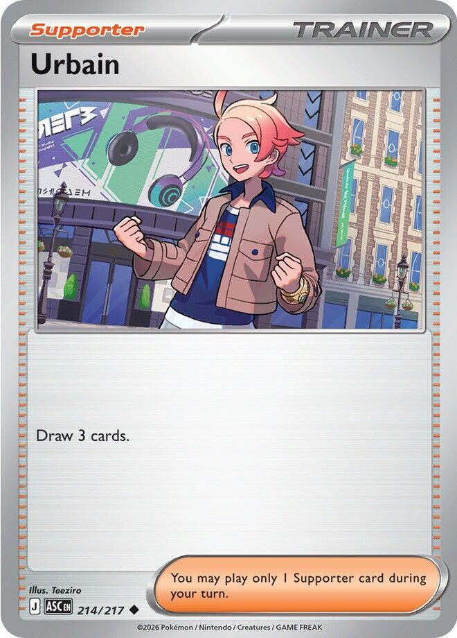 Urbain 214/217, Ascended Heroes Pokémon card