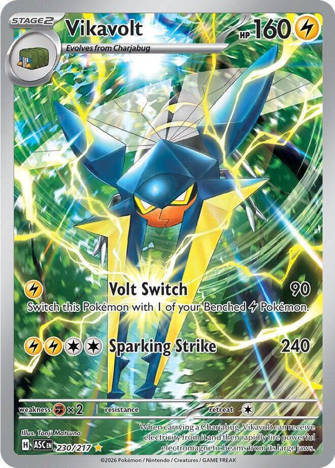 Pokemon - Ascended Heroes - Vikavolt - 230/217 - Holofoil