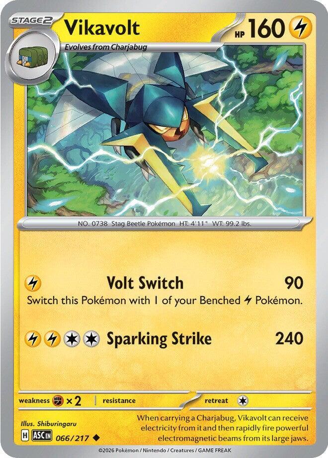 Pokemon - Ascended Heroes - Vikavolt - 066/217 - Normal