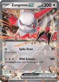 Zangoose ex 167/217 Holofoil — Ascended Heroes Pokémon card