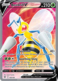 Beedrill V 160/189 Holofoil — Astral Radiance Pokémon card