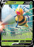 Beedrill V 001/189 Holofoil — Astral Radiance Pokémon card