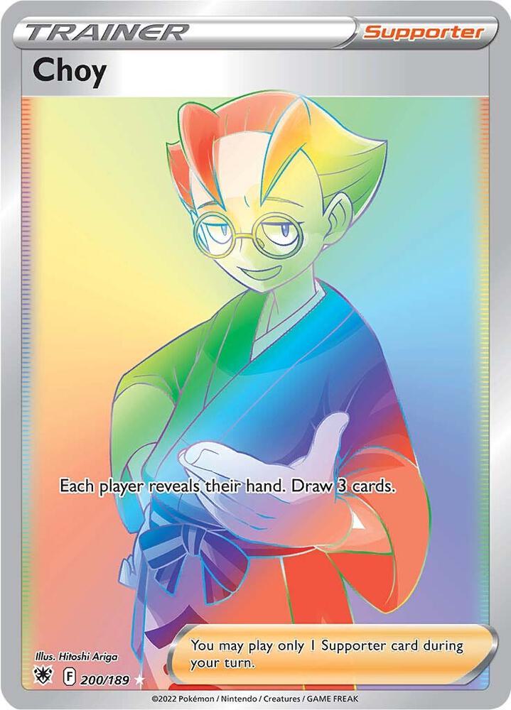 Choy 200/189 Holofoil — Astral Radiance Pokémon card