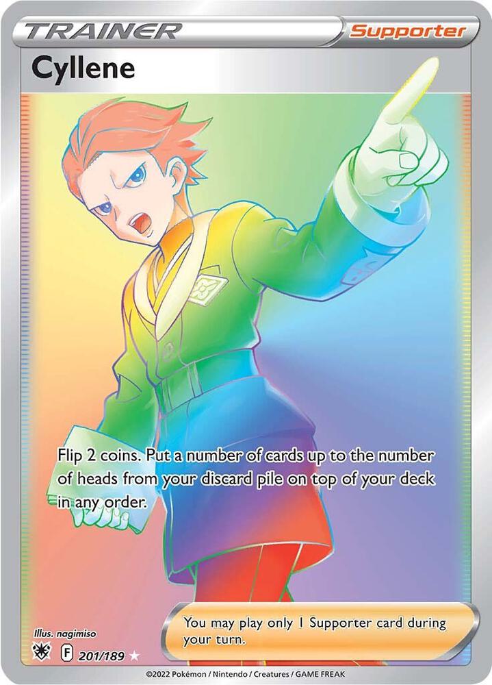 Cyllene 201/189 Holofoil — Astral Radiance Pokémon card