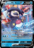 Galarian Mr. Rime V 049/189 Holofoil — Astral Radiance Pokémon card