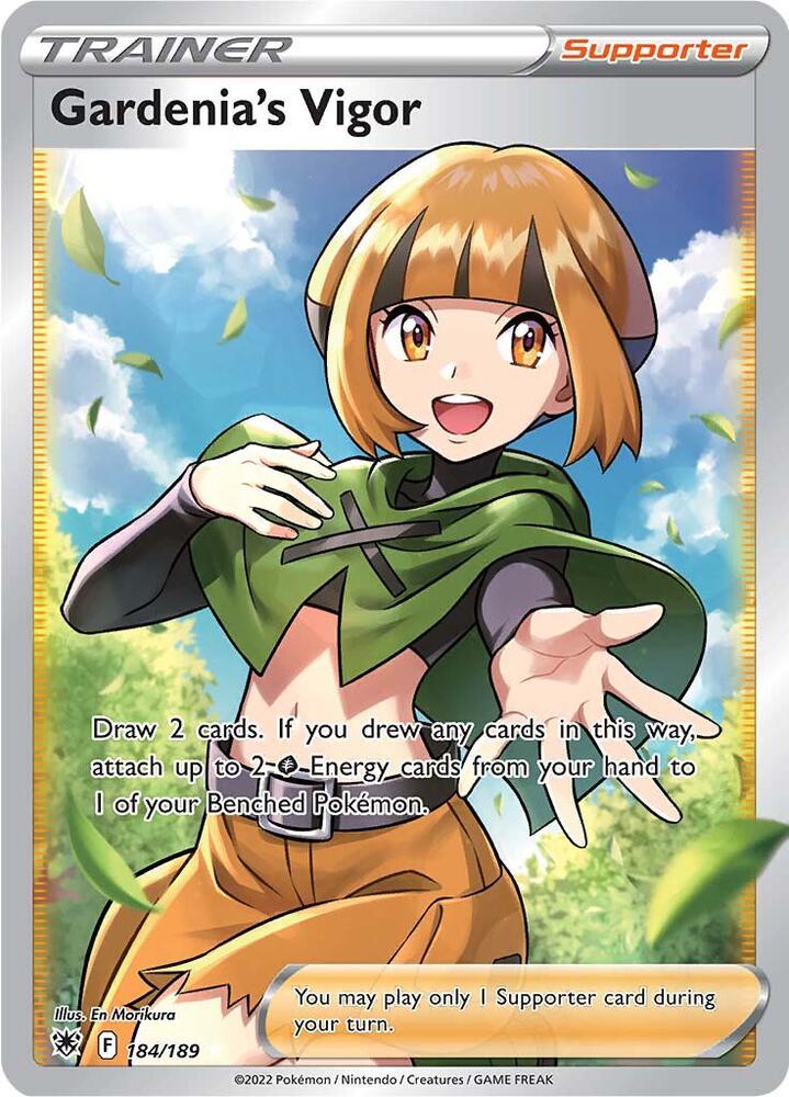 Gardenia's Vigor 184/189 Holofoil — Astral Radiance Pokémon card