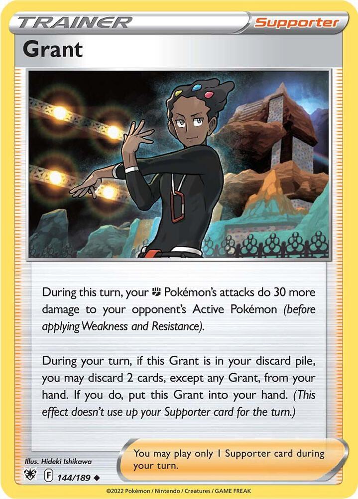 Grant 144/189 — Astral Radiance Pokémon card