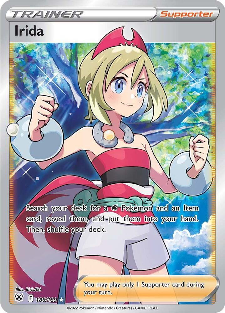 Irida 186/189 Holofoil — Astral Radiance Pokémon card