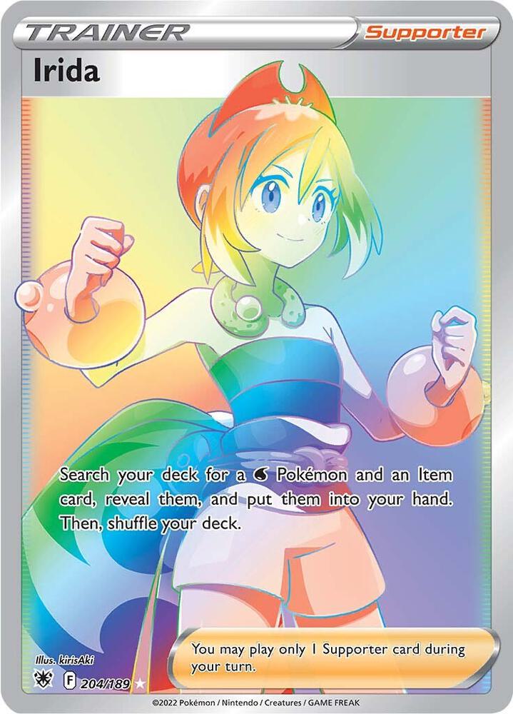 Irida 204/189 Holofoil — Astral Radiance Pokémon card