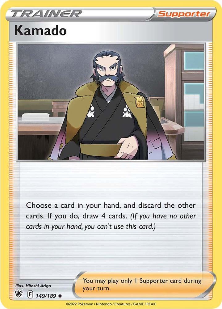 Kamado 149/189 — Astral Radiance Pokémon card