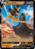 Kleavor V 087/189 Holofoil — Astral Radiance Pokémon card