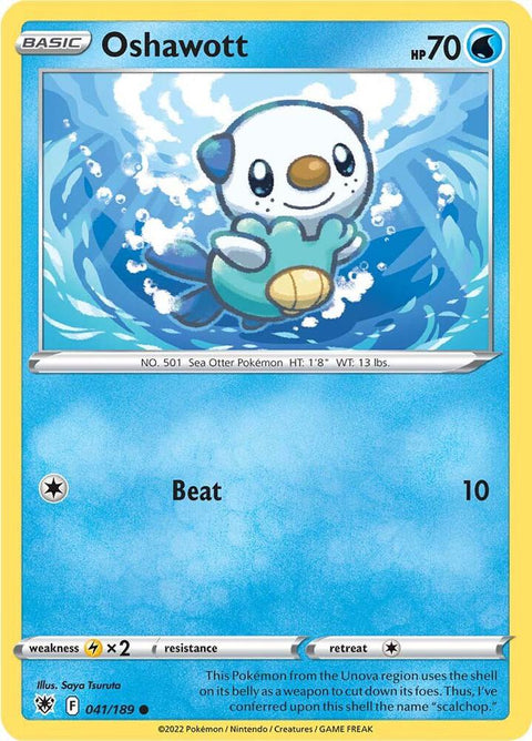 Pokemon - Astral Radiance - Oshawott - 041/189