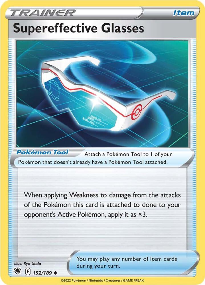 Supereffective Glasses 152/189 Reverse Holofoil — Astral Radiance Pokémon card