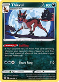 Thievul 104/189 Reverse Holofoil — Astral Radiance Pokémon card
