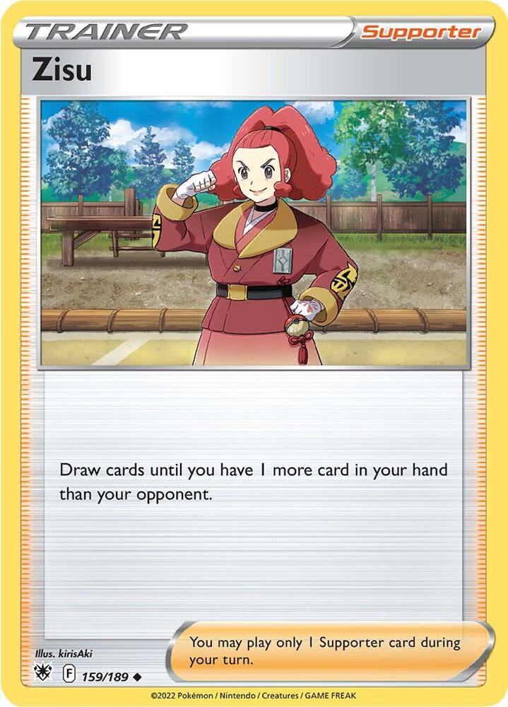 Zisu 159/189 Reverse Holofoil — Astral Radiance Pokémon card