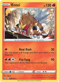 Entei 020/163 Holofoil — Battle Styles Pokémon card
