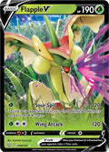 Flapple V 018/163 Holofoil — Battle Styles Pokémon card
