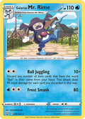 Galarian Mr. Rime 035/163 Reverse Holofoil — Battle Styles Pokémon card
