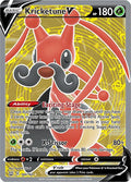 Kricketune V 142/163 Holofoil — Battle Styles Pokémon card