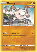 Mankey 066/163 — Battle Styles Pokémon card