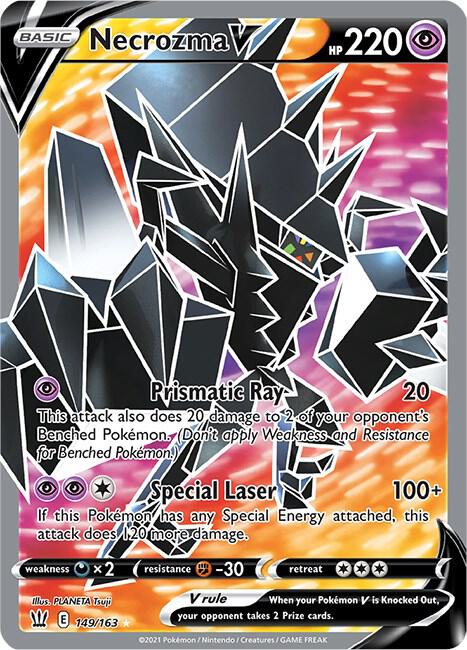 Pokemon - Battle Styles - Necrozma V - 149/163 - Holofoil