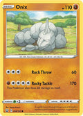 Onix 068/163 Reverse Holofoil — Battle Styles Pokémon card