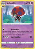 Orbeetle 065/163 Reverse Holofoil — Battle Styles Pokémon card