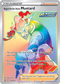 Rapid Strike Style Mustard 176/163 Holofoil — Battle Styles Pokémon card